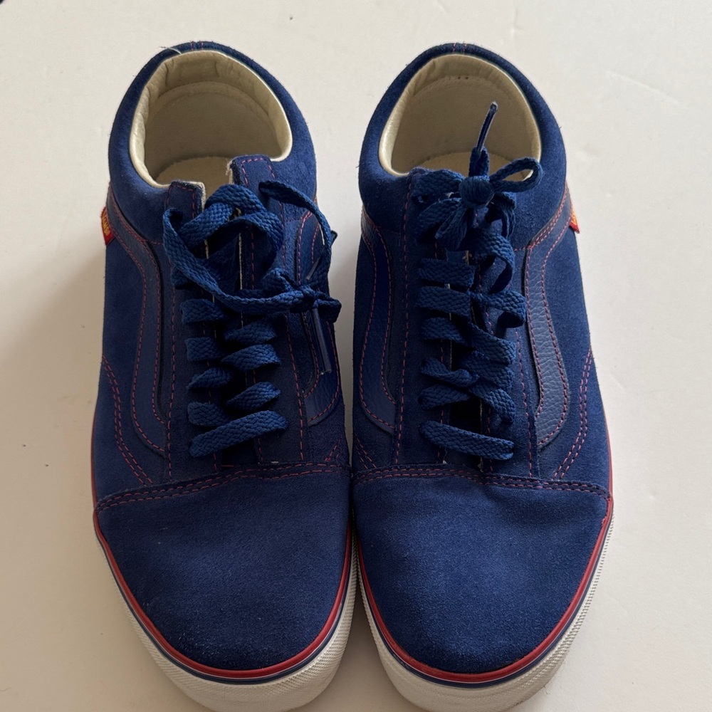 VANS old skool Blue Suede Men's Sneakers
